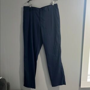 Nike Blue Athletic Dress Pants Slim Fit